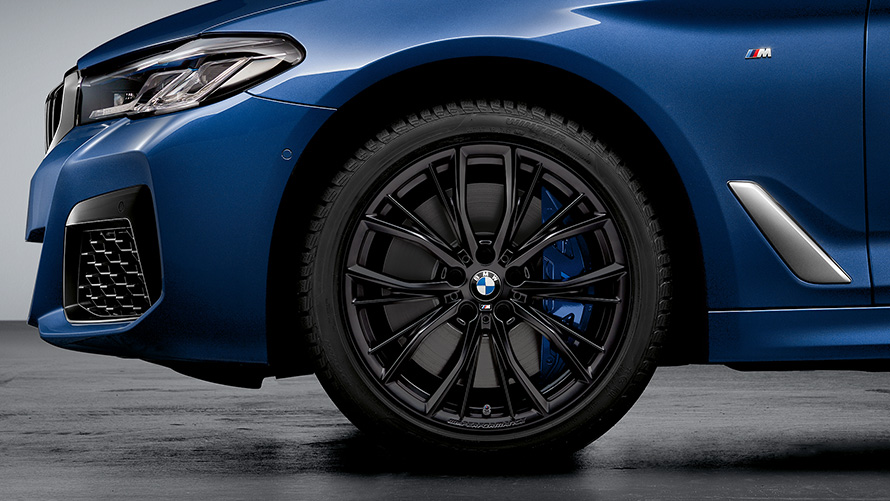 19" M Performance Double-spoke Style 786 M 19" M Performance kovaný disk kolesa Double-spoke style 786 M Jet Black, matný, kompletné zimné koleso