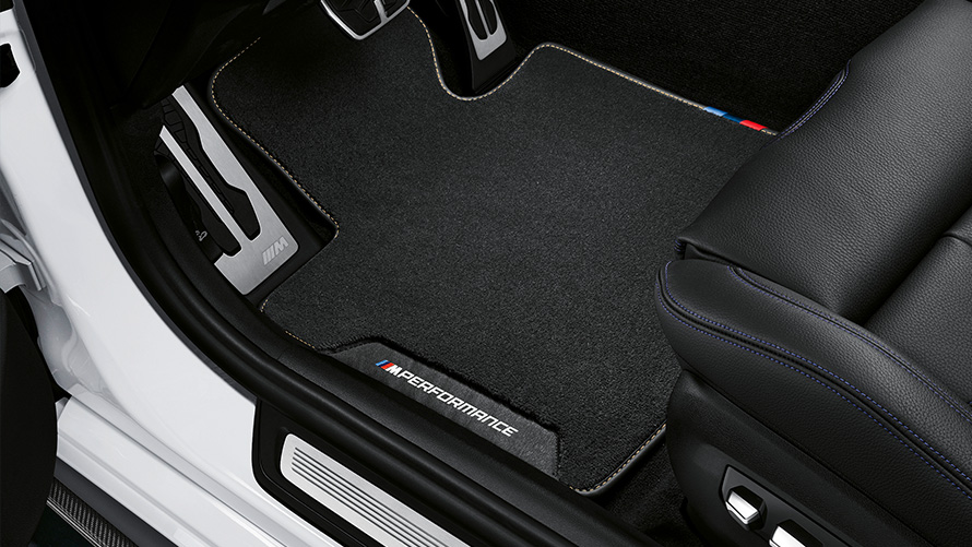 M Performance podlahové rohože BMW príslušenstvo na jeseň a zimu M Performance podlahové rohože