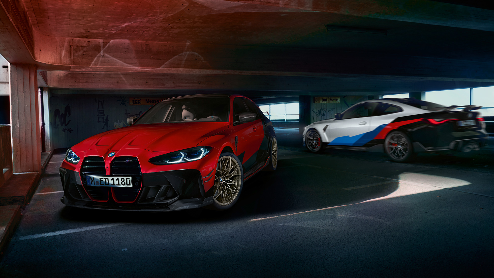 BMW M3 M4 G80 G82 spoločná snímka BMW M Performance diely BMW M3 M4 G80 G82 spoločná snímka
