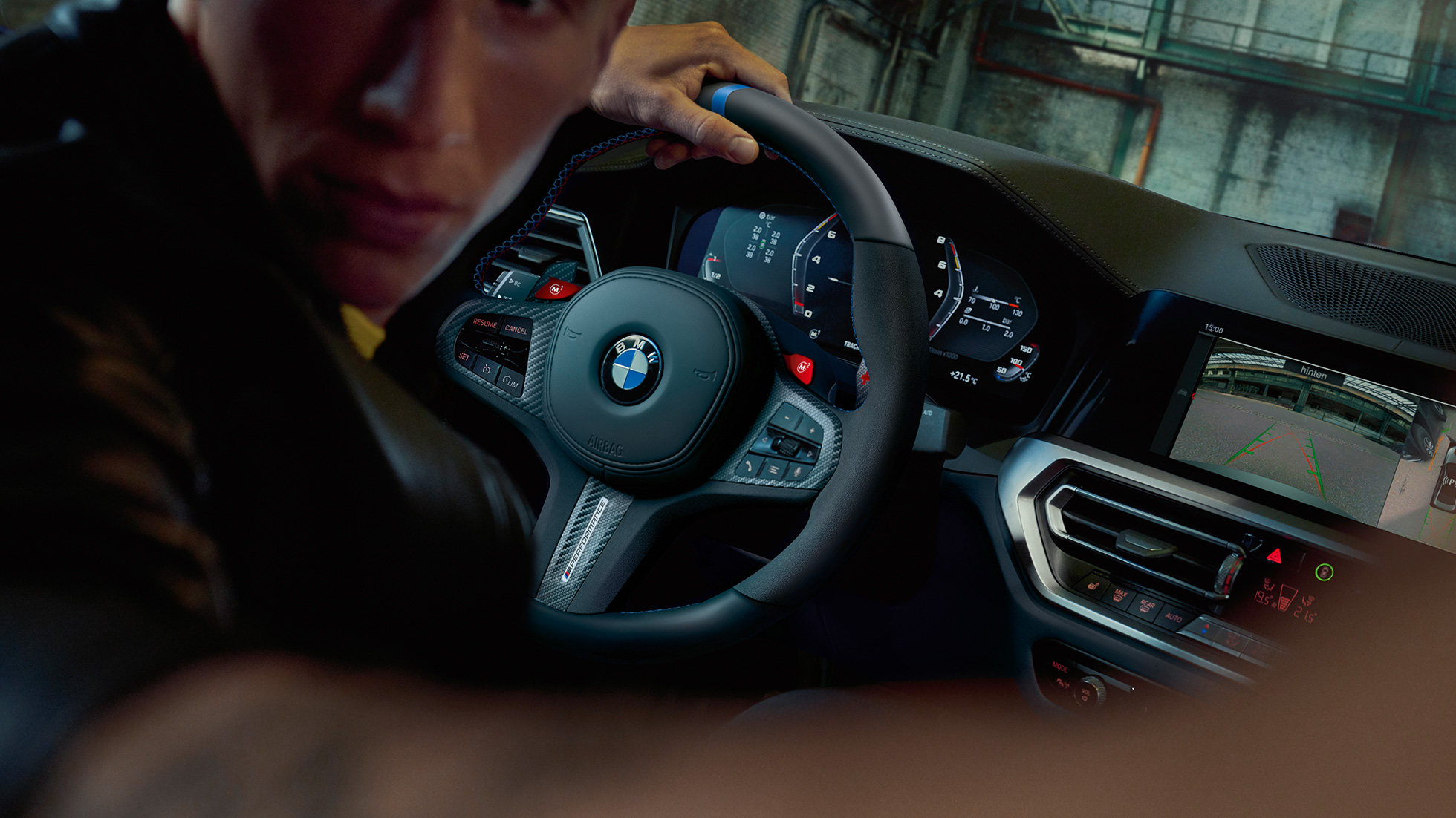 BMW M3 G80 interiér BMW M Performance diely BMW M3 G80 interiér