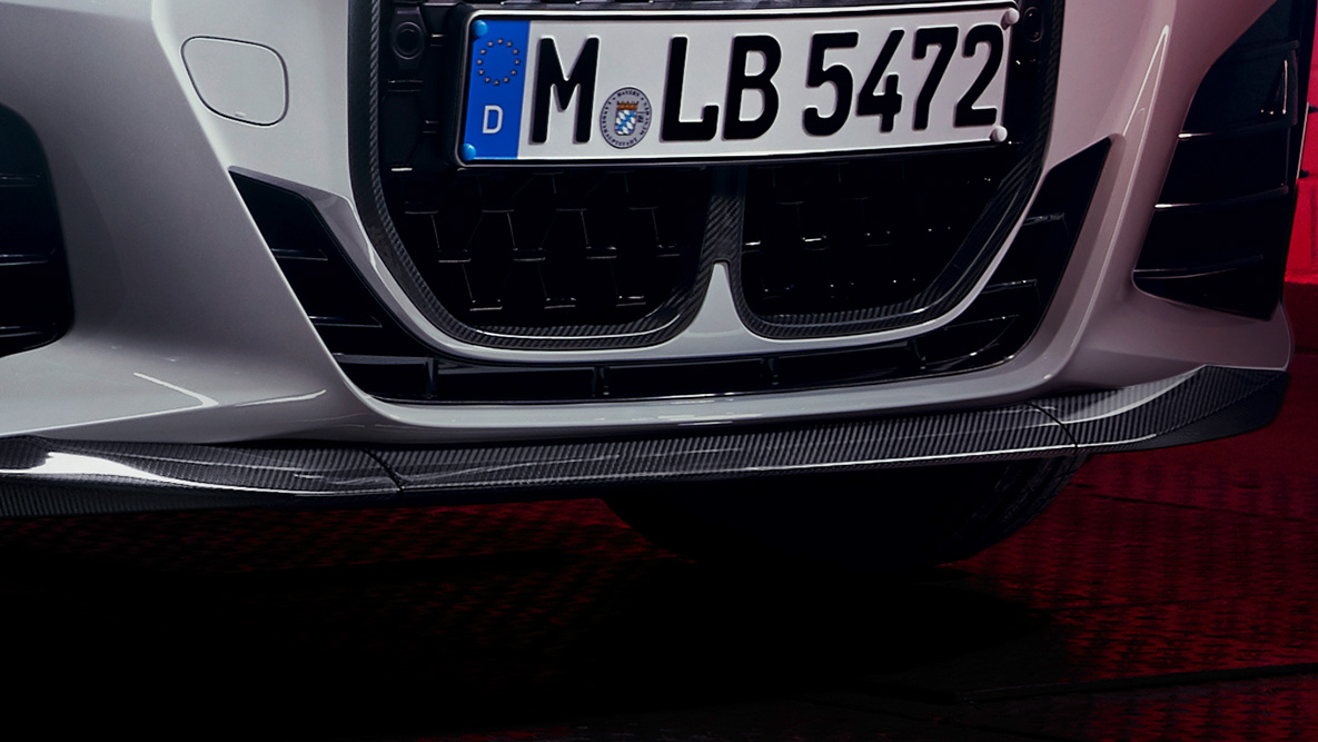 BMW M Performance predný splitter karbónový BMW radu 4 Coupé G22 BMW M Performance predný splitter karbónový BMW radu 4 Coupé G22 detailný pohľad