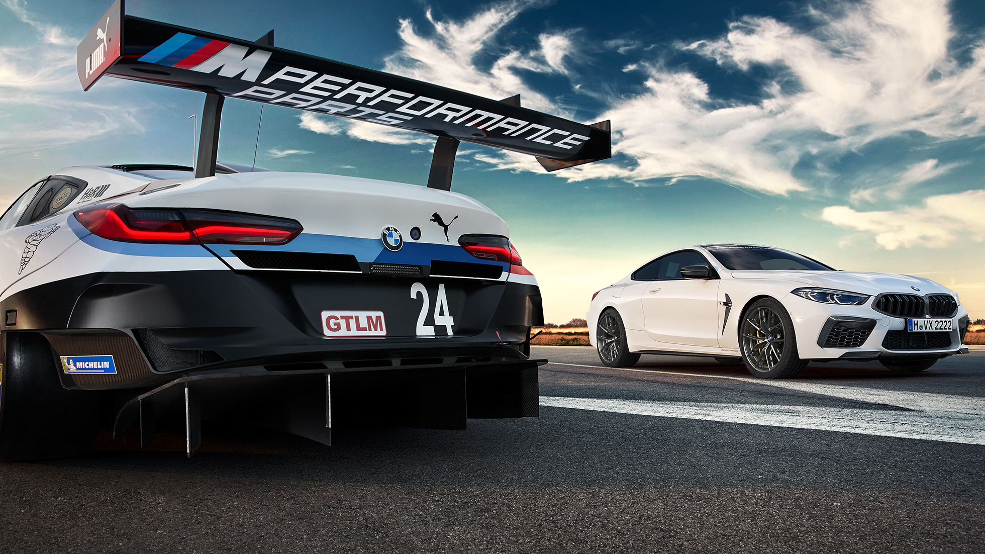 BMW M Performance diely, BMW M8 GTLM BMW M Performance diely, BMW Motorsport, BMW M8 GTLM