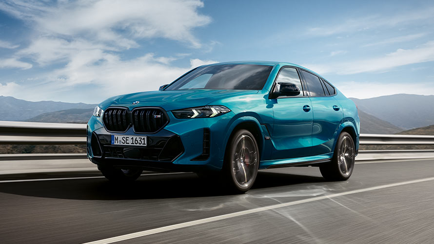 Nové BMW X6.
